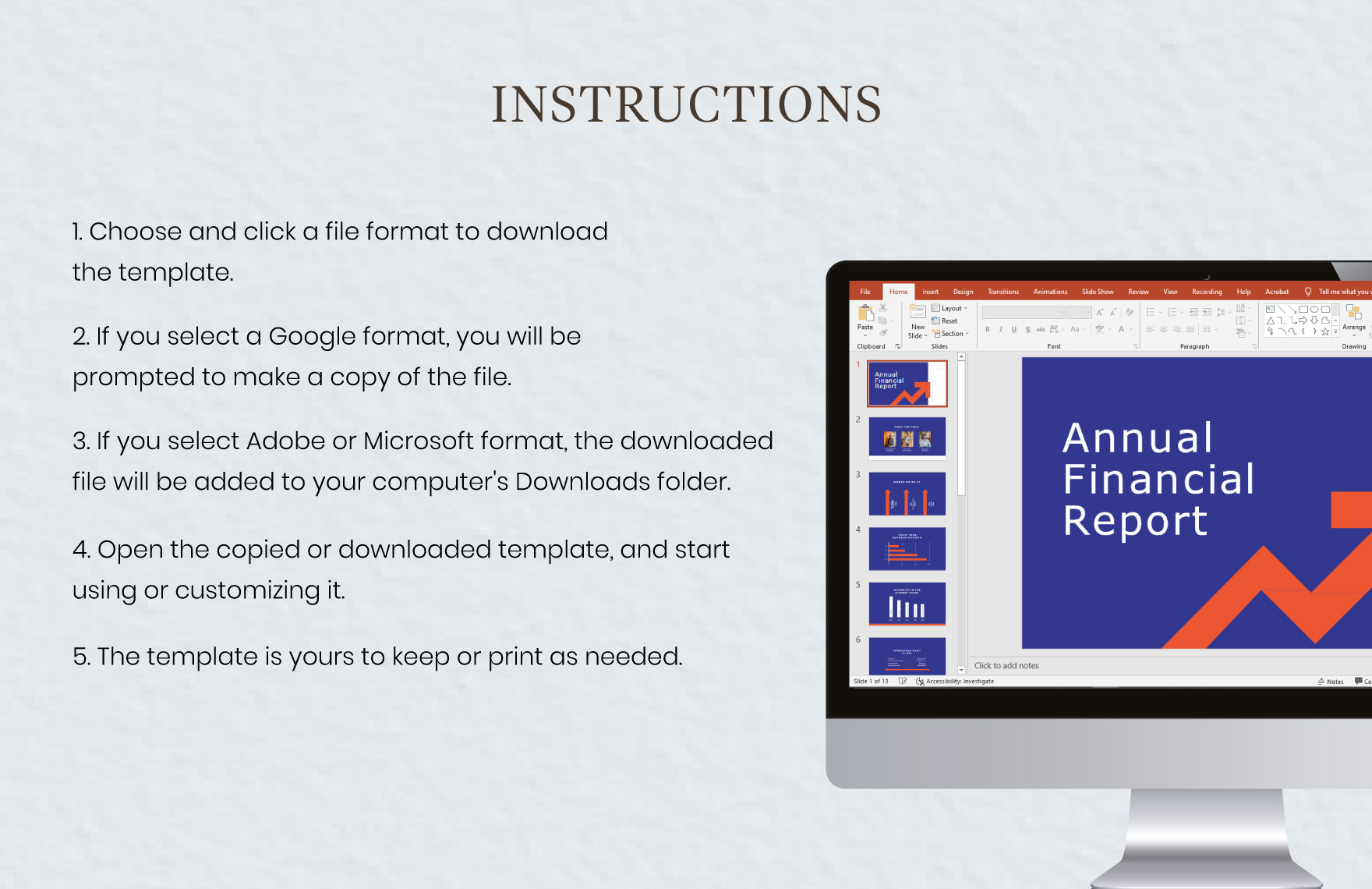 Free Financial Report Presentation Template to Edit Online Free Financial Report Presentation Template to Edit Online