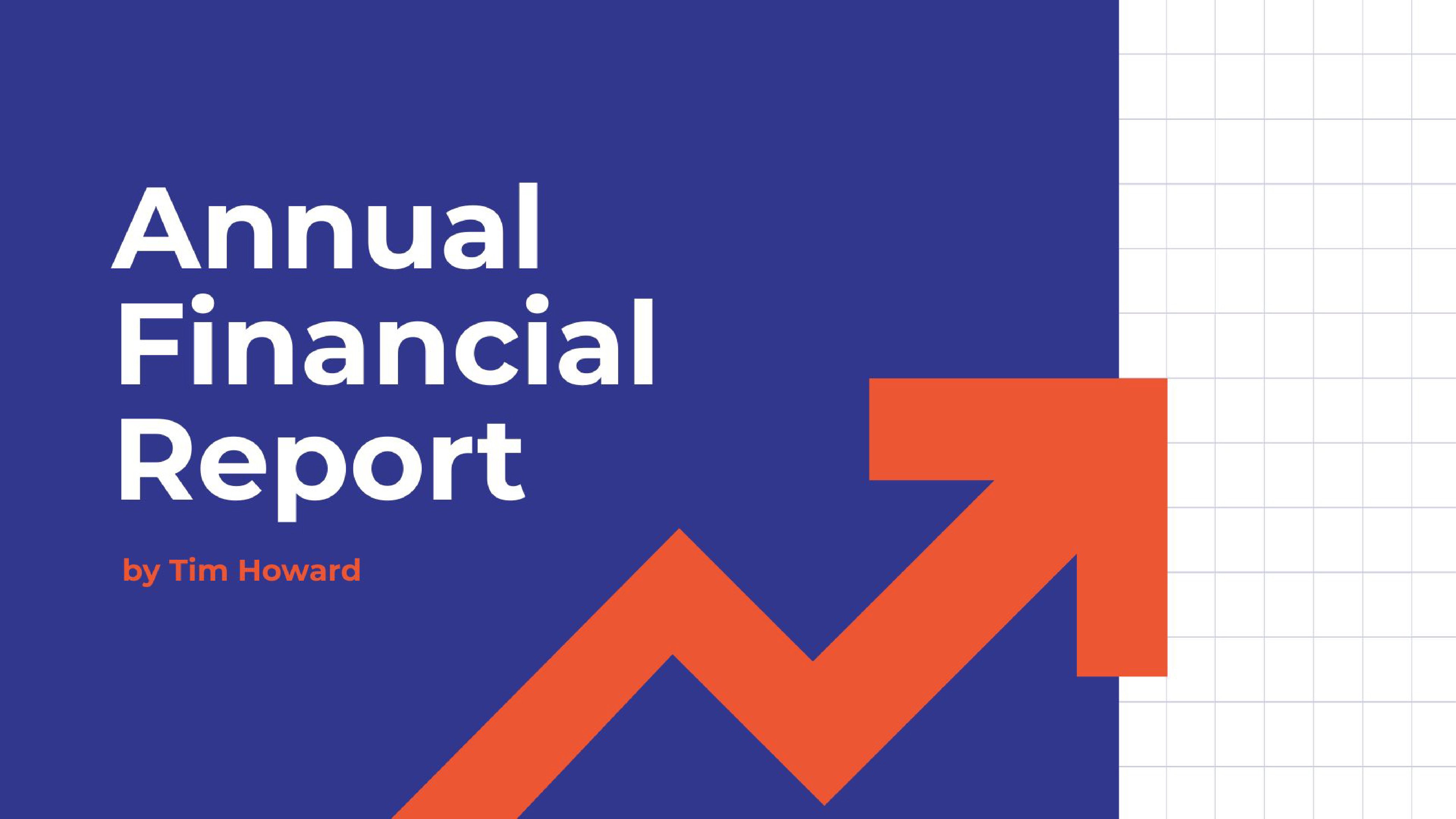 presentation of financial report