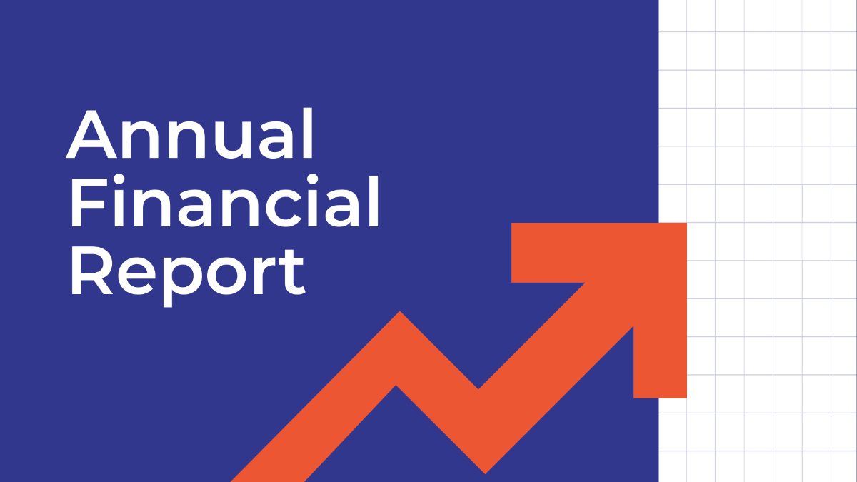 Financial Report Presentation Template