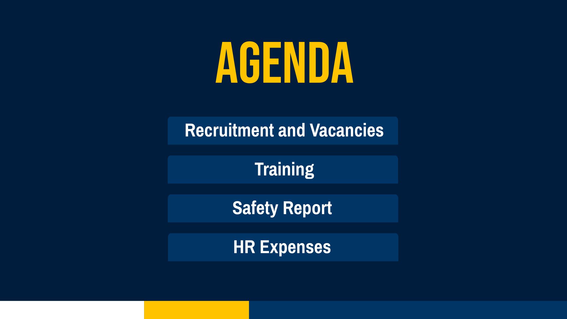 Free Monthly Report Presentation Template to Edit Online