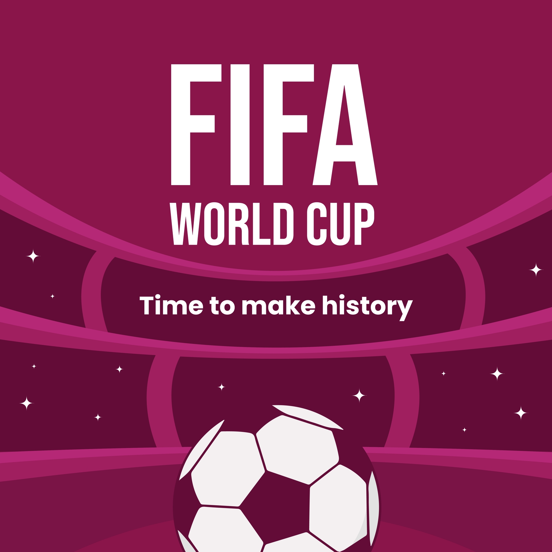 Free FIFA World Cup Facebook Post Template