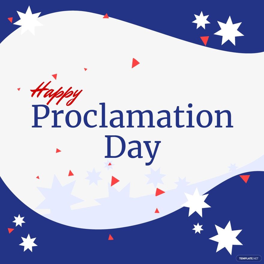 Free Proclamation Day Vector