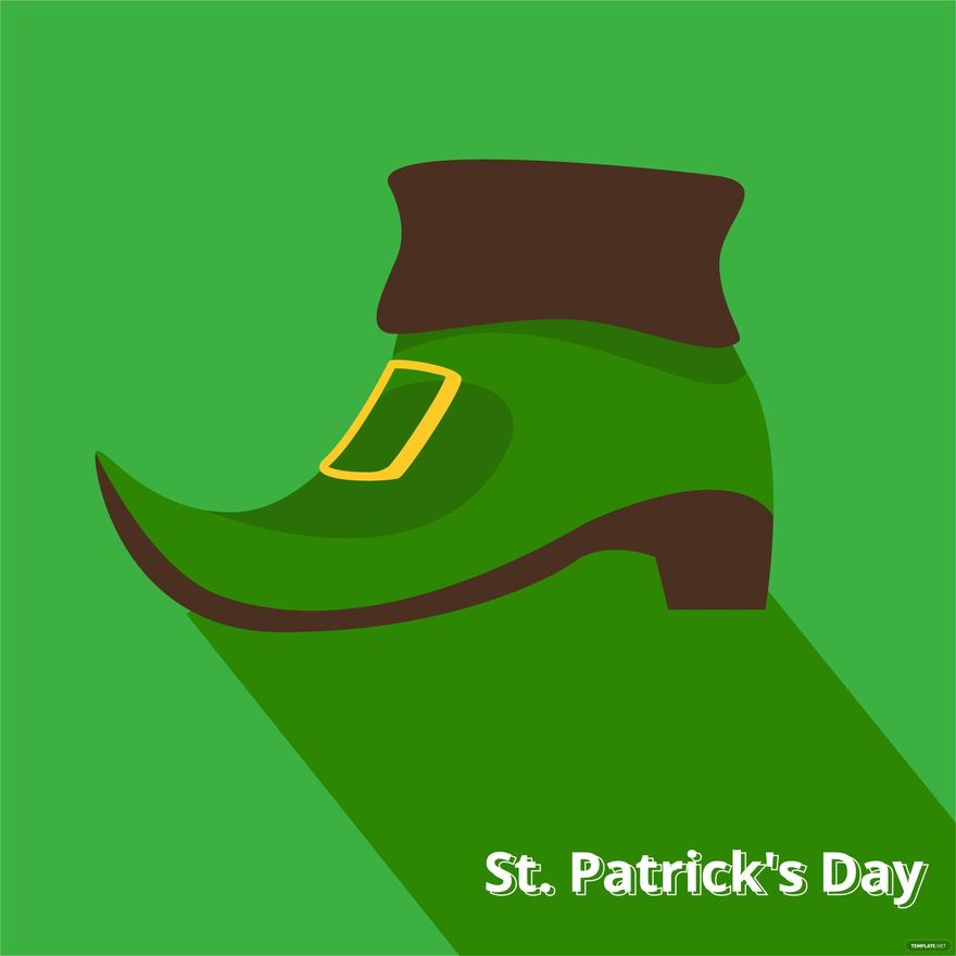 St. Patrick's Day Flat Design Vector