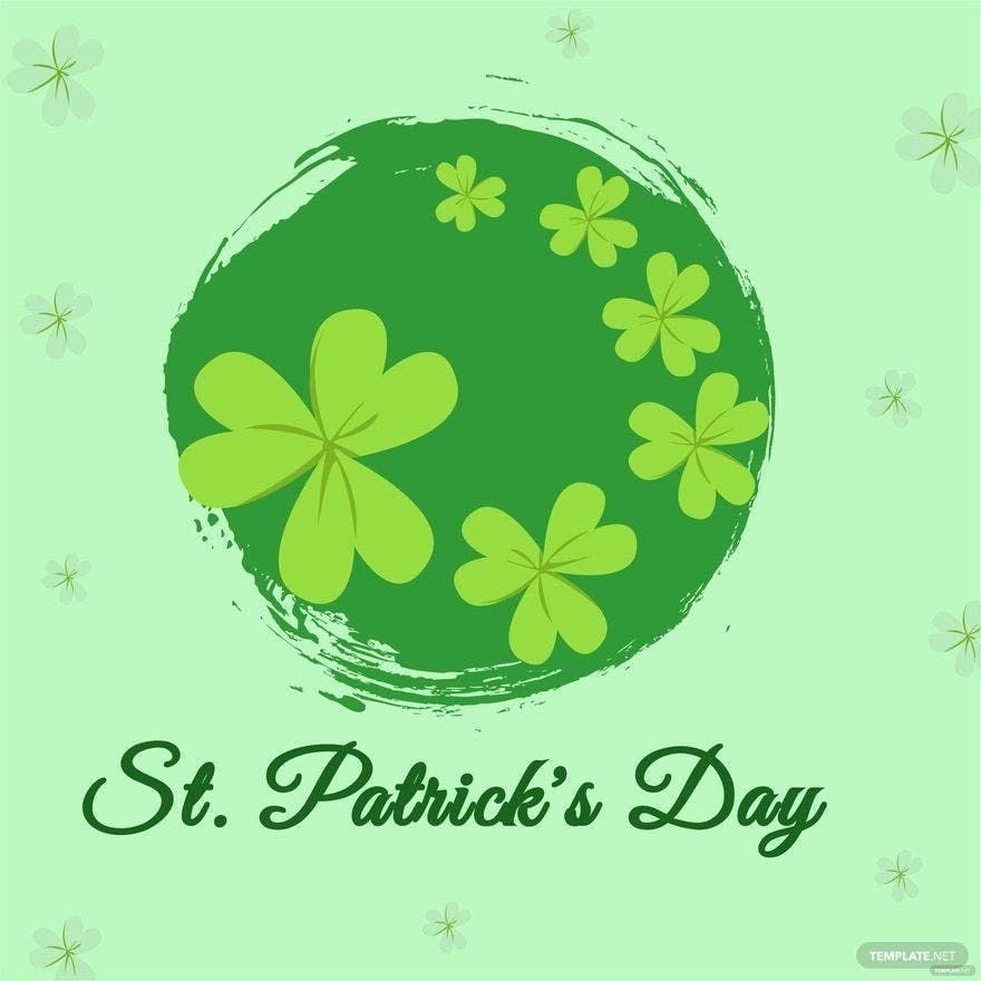 St. Patrick's Day Logo Vector