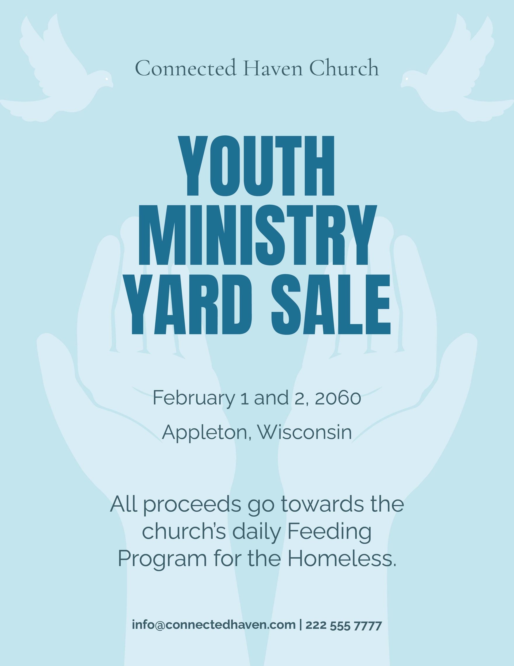 Church Yard Sale Flyer Template