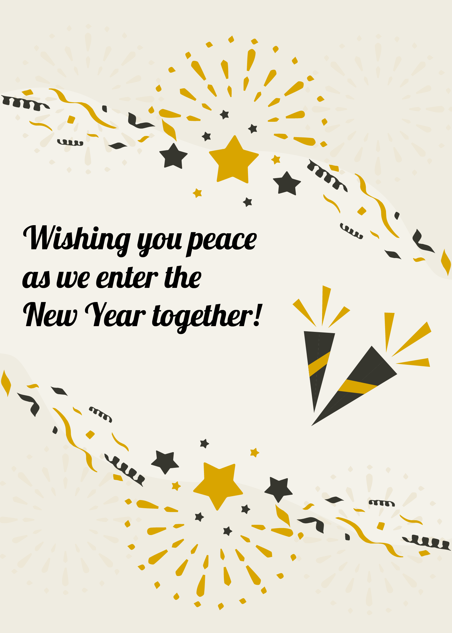 New Year Greeting Message Sample