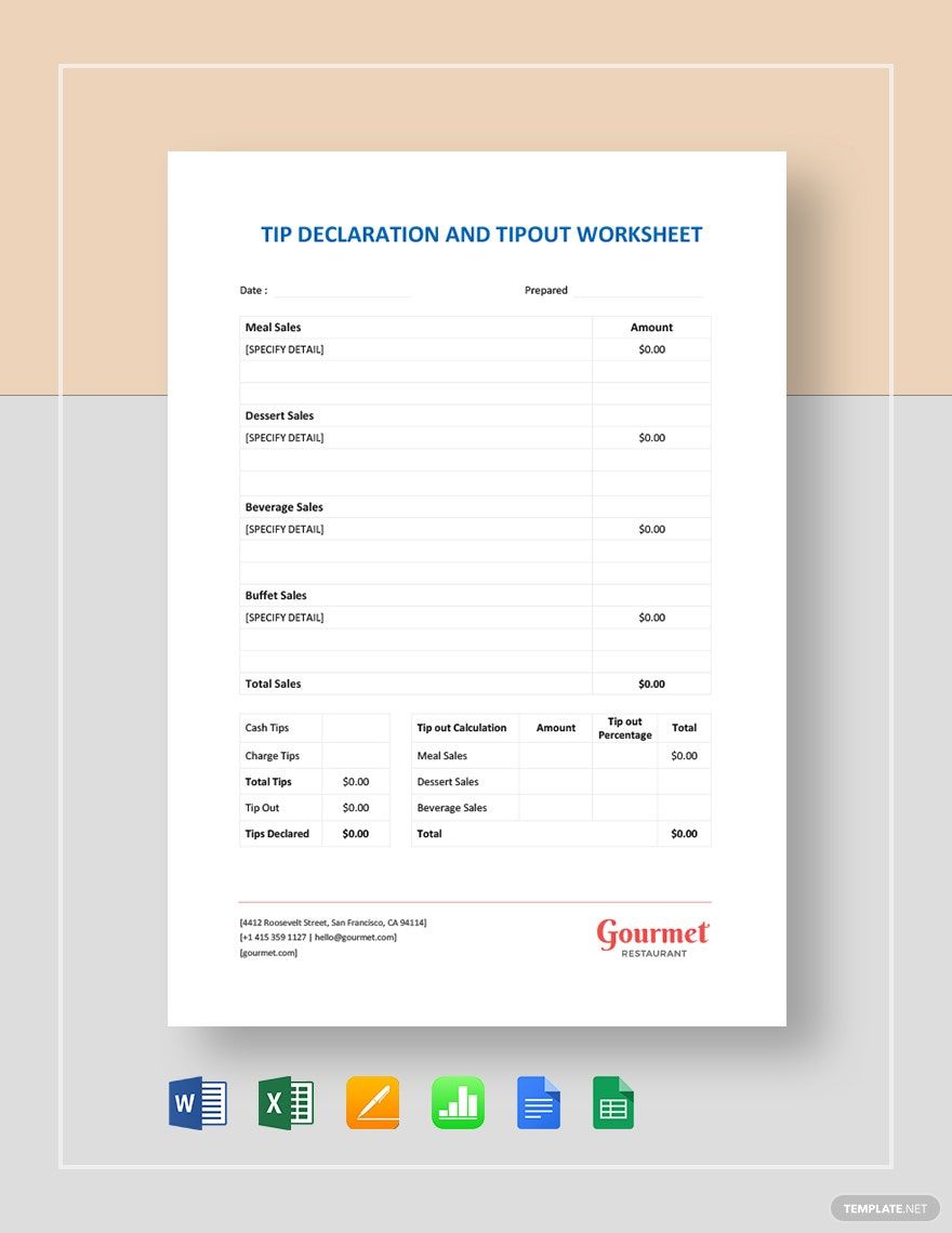 Free Printable Construction Worksheet Template - Word, Apple Pages ...