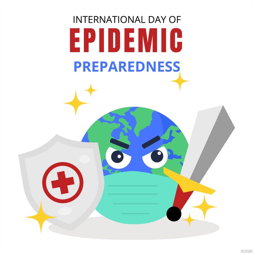 Free International Day Of Epidemic Preparedness Flyer Vector - Download ...