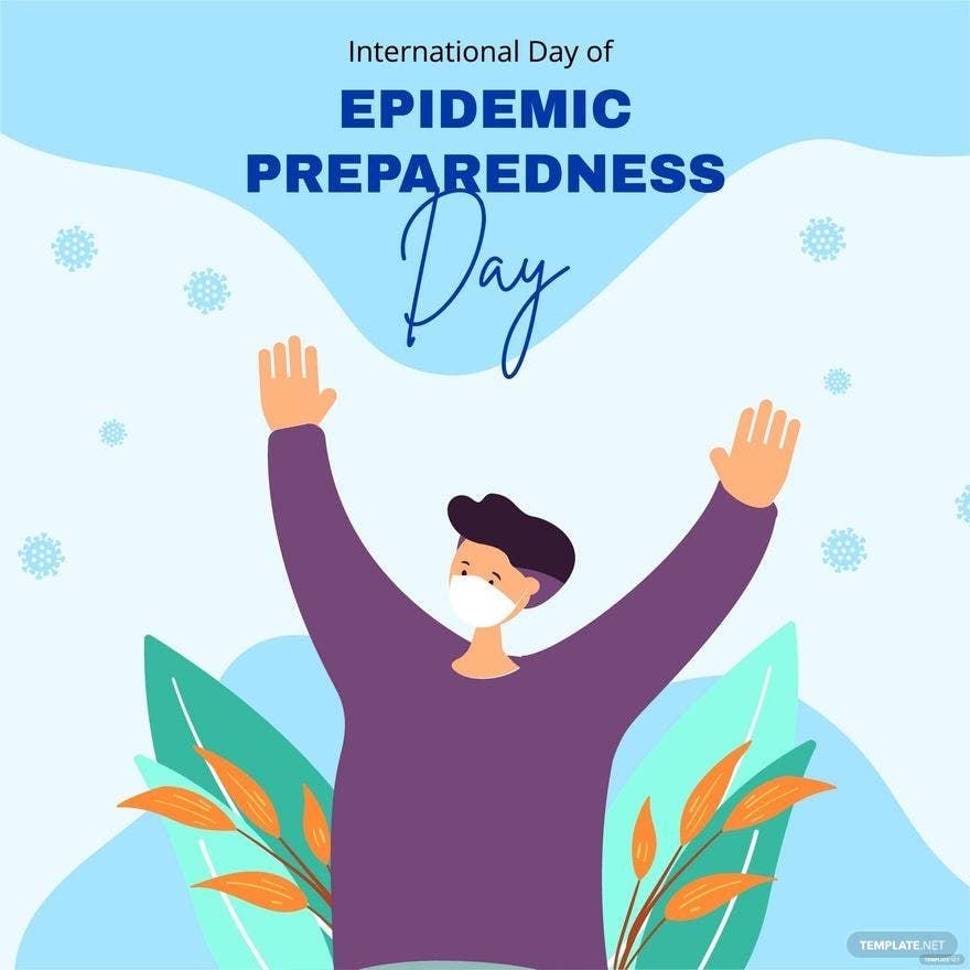 International Day of Epidemic Preparedness Day Vector