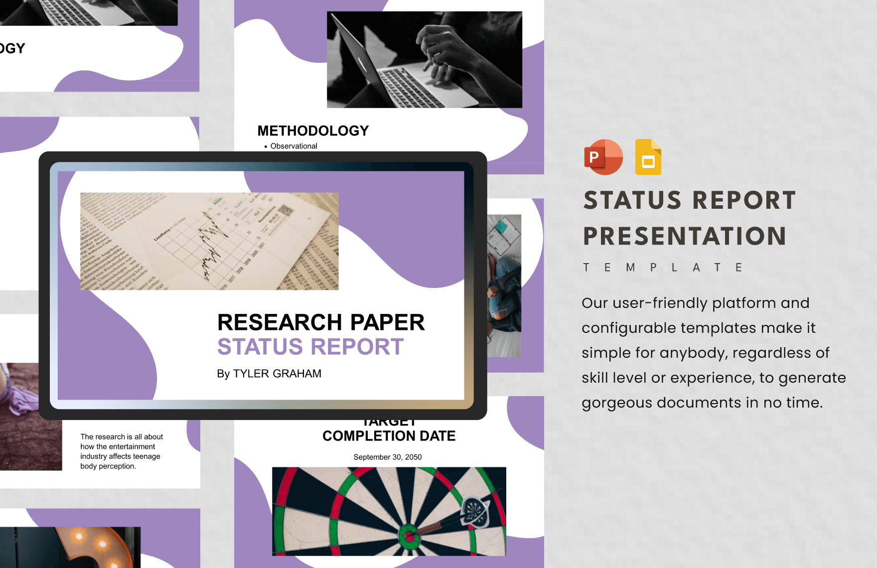 Status Report Presentation Template