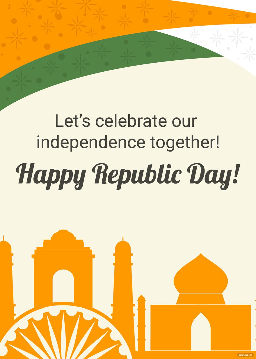 Free Republic Day Wishes For Friend - EPS, Google Docs ...