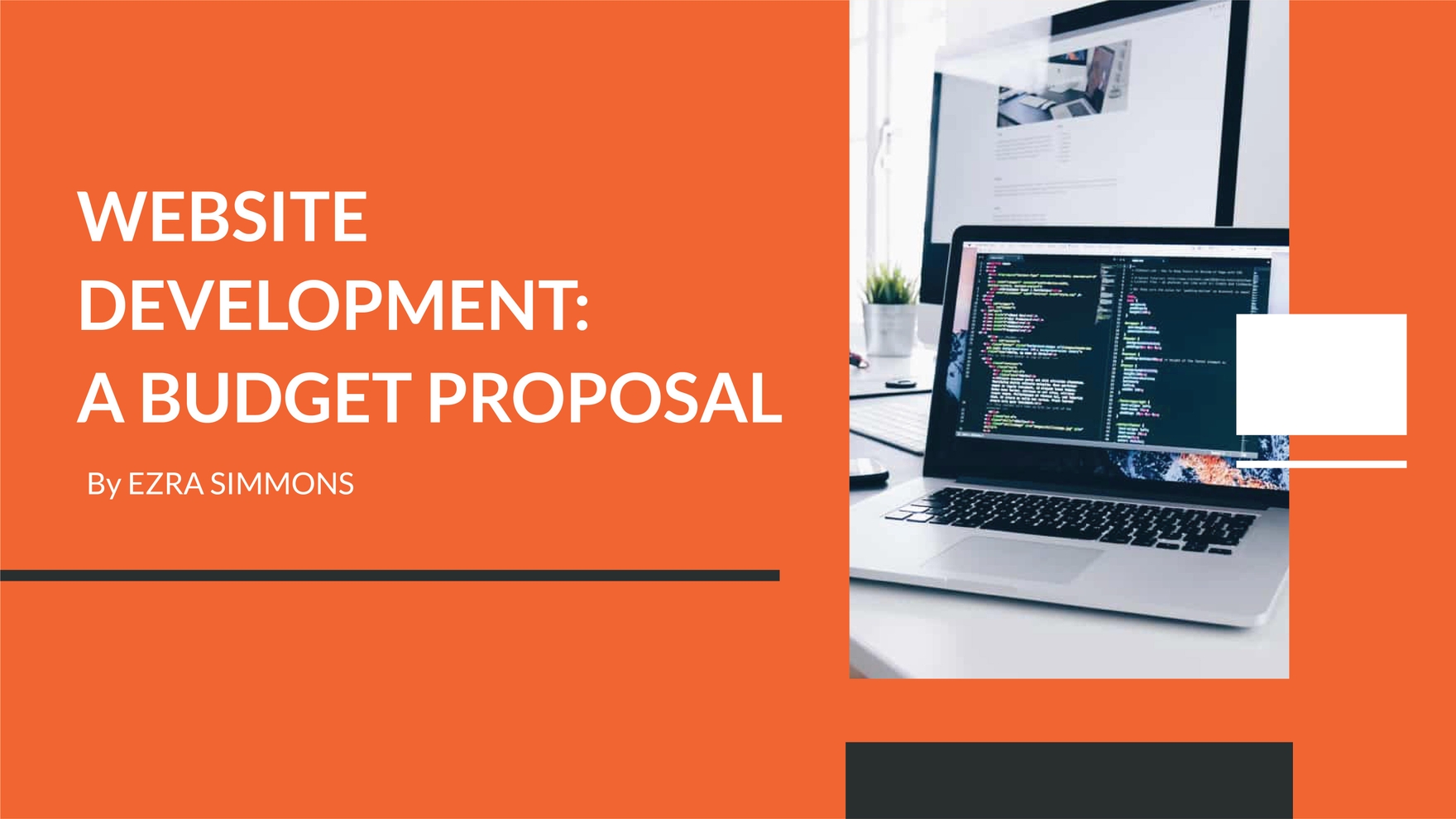 budget proposal presentation template