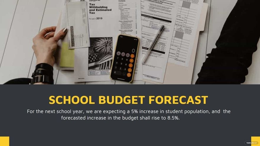 School Budget Presentation Template