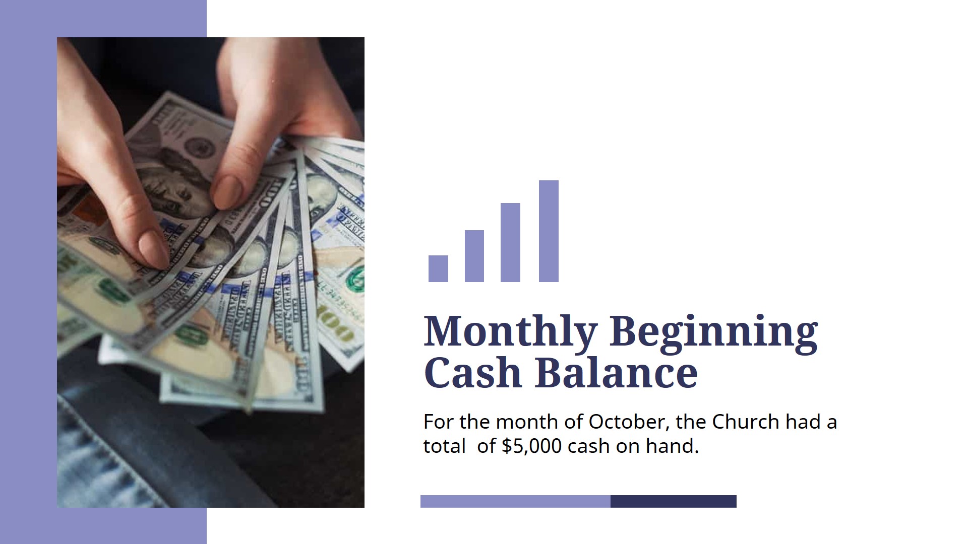 Free Church Budget Presentation Template to Edit Online