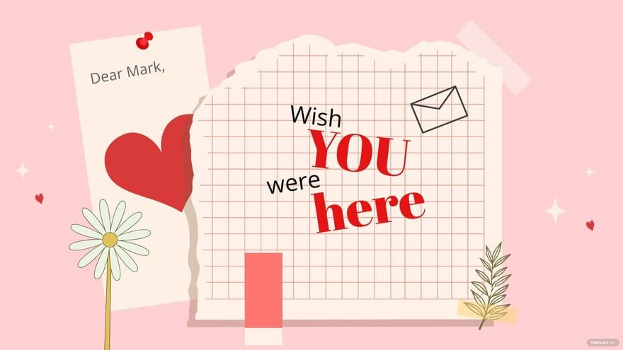 Free Valentine's Day Wishes Background in PDF, Illustrator, PSD, EPS, SVG, JPG, PNG