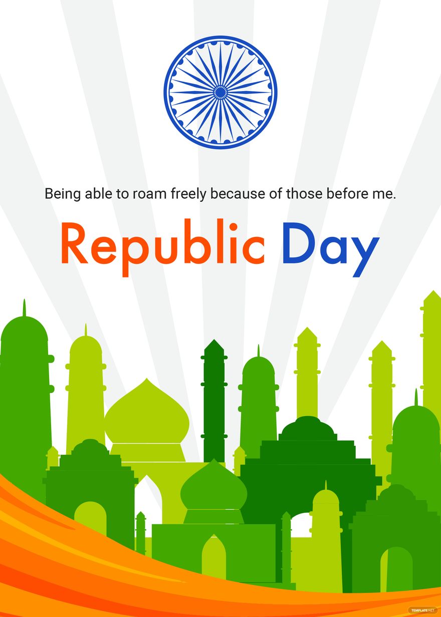 Happy Republic Day Greeting Card