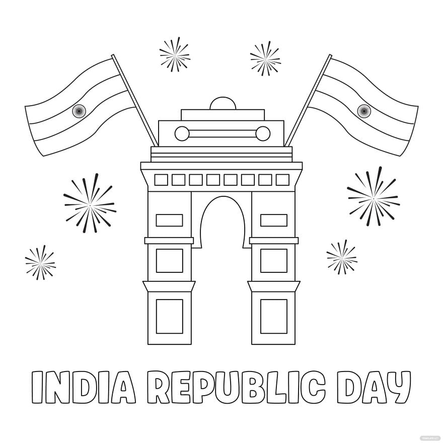 Republic Day Drawing for Kids: Drawing Ideas, Fun Activities and More-saigonsouth.com.vn