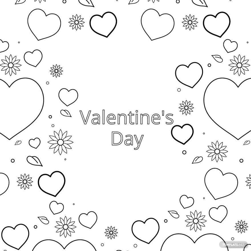Free Valentine's Day Cartoon Drawing - EPS, Illustrator, JPG, PSD, PNG, SVG  
