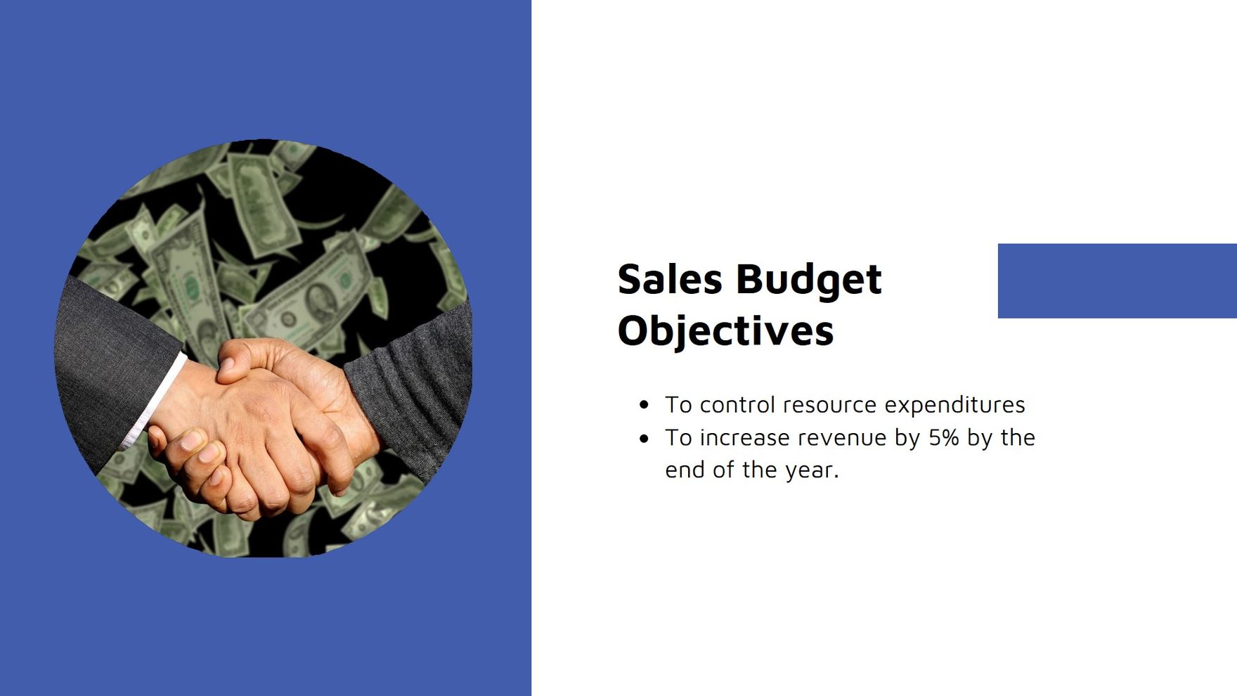 Sales Budget Presentation Template