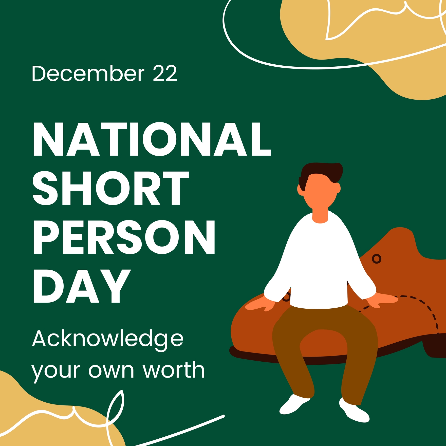 National Short Person Day FB Post
