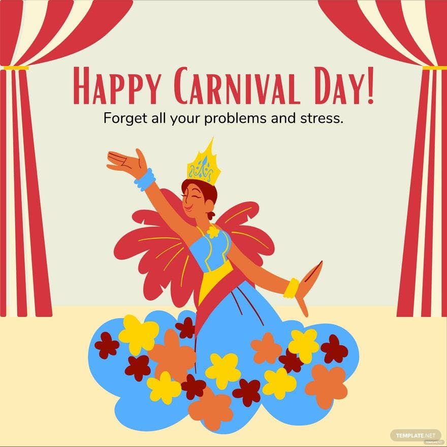Happy Carnival Illustration
