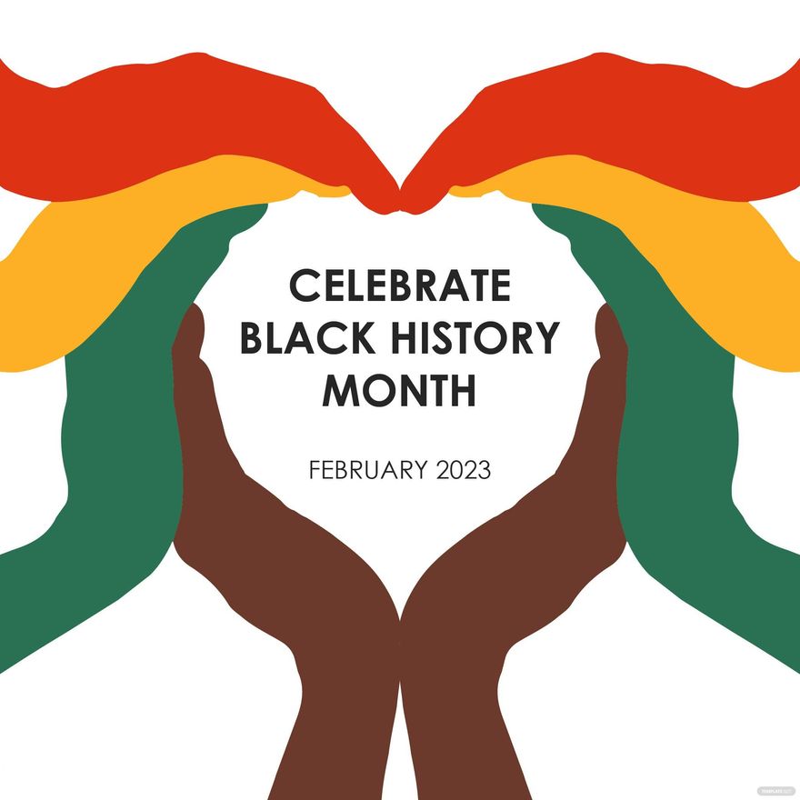 Black History Month Celebration Vector in Illustrator, PSD, EPS, SVG, JPG, PNG