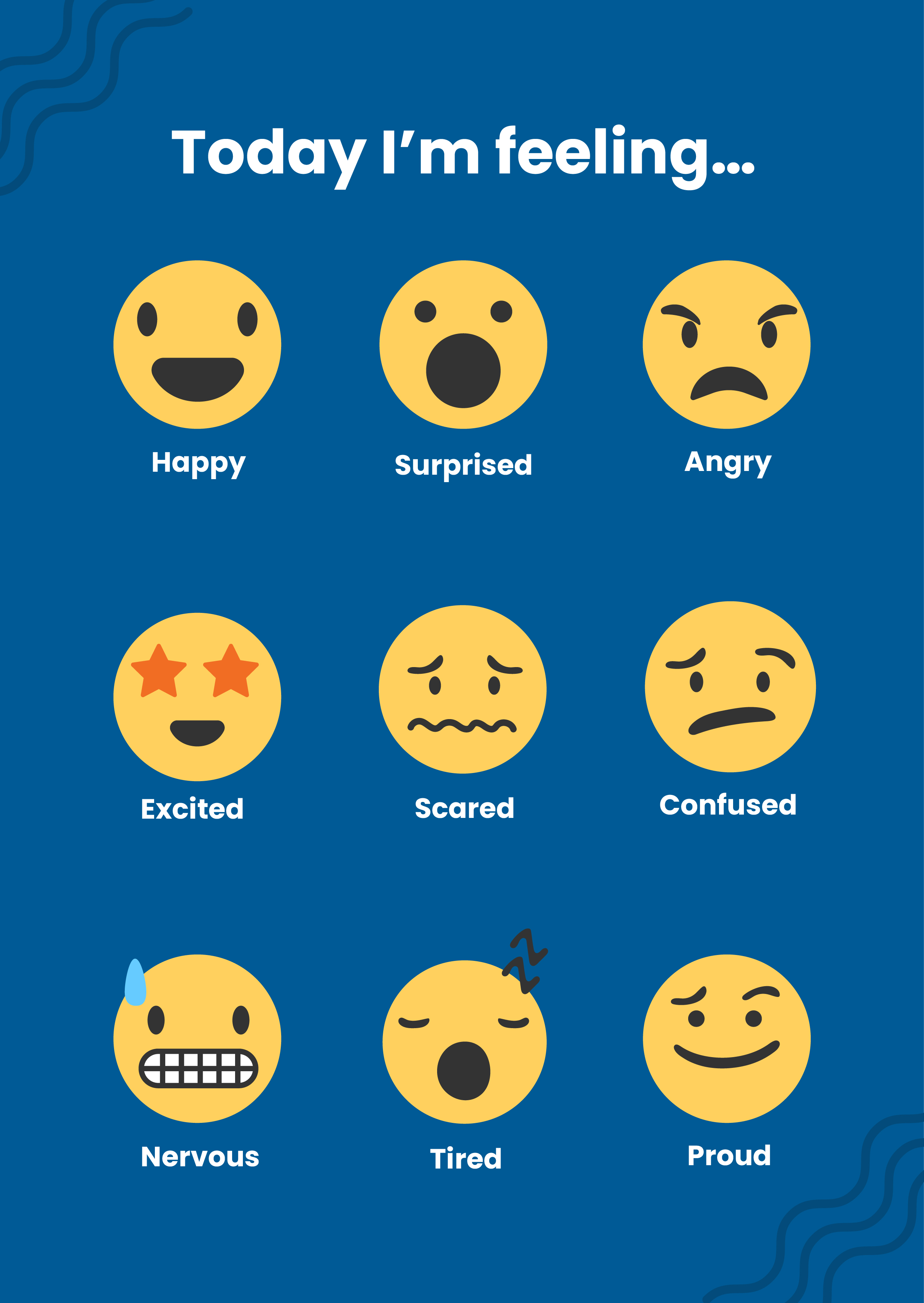 FREE Feelings Chart Template Download In PDF Illustrator Template