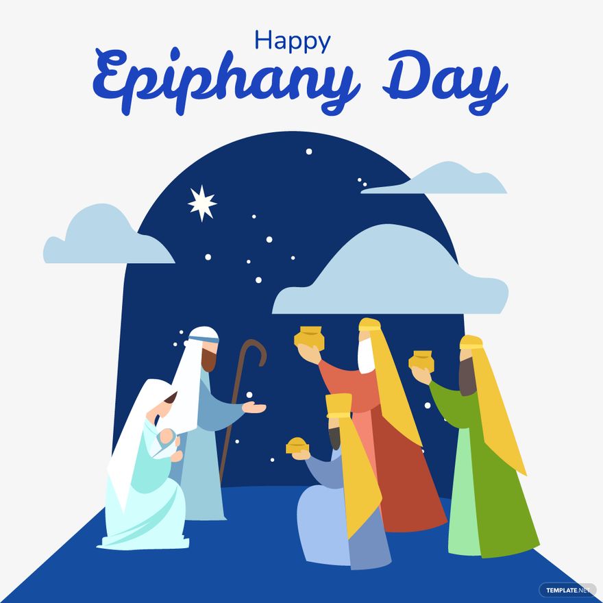 Epiphany Day Celebration Vector