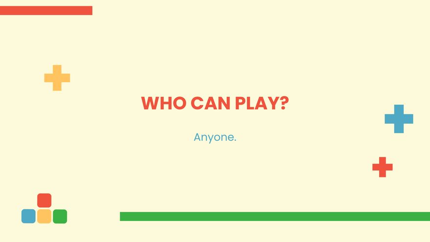 Free Game Presentation Template to Edit Online