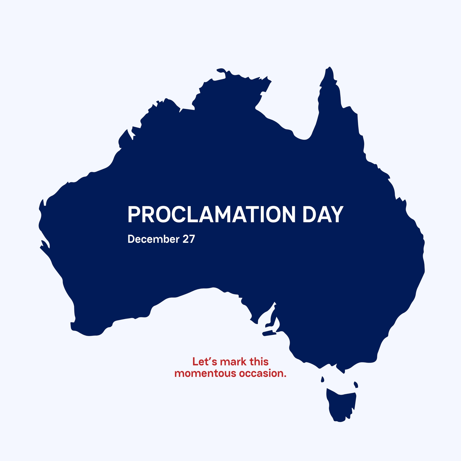 Free Proclamation Day WhatsApp Post in Illustrator, PSD, EPS, SVG, PNG, JPEG
