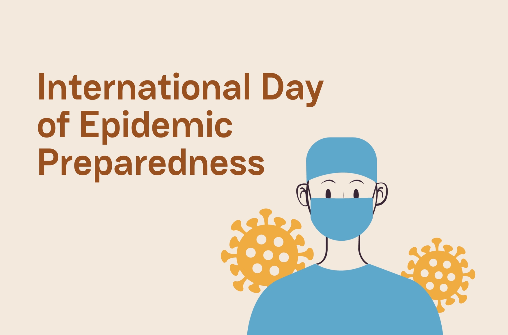 International Day of Epidemic Preparedness Banner