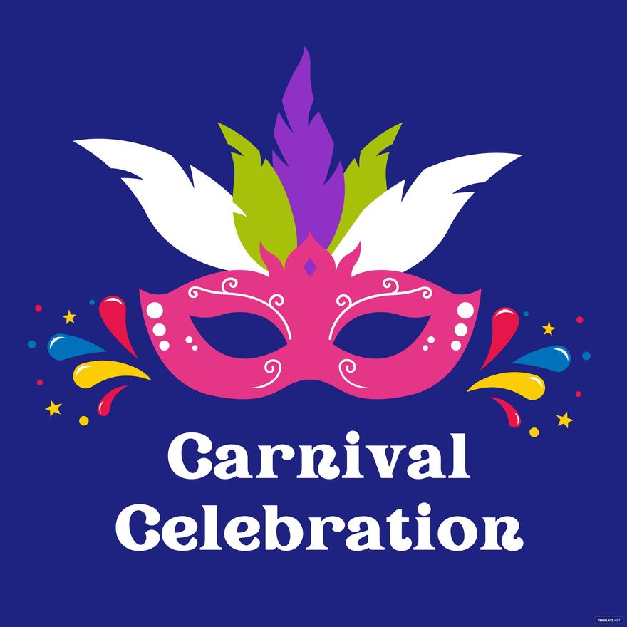 Free Carnival Celebration in Illustrator, PSD, EPS, SVG, JPG, PNG