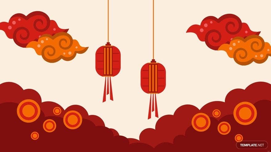 Free Free Chinese New Year Banner Background - Download in PDF