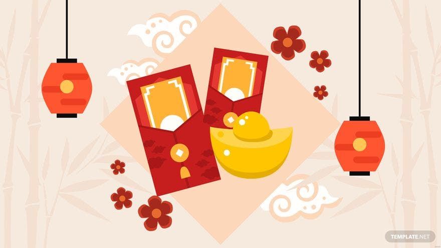 Chinese New Year Image Background in PDF, Illustrator, PSD, EPS, SVG, JPG, PNG