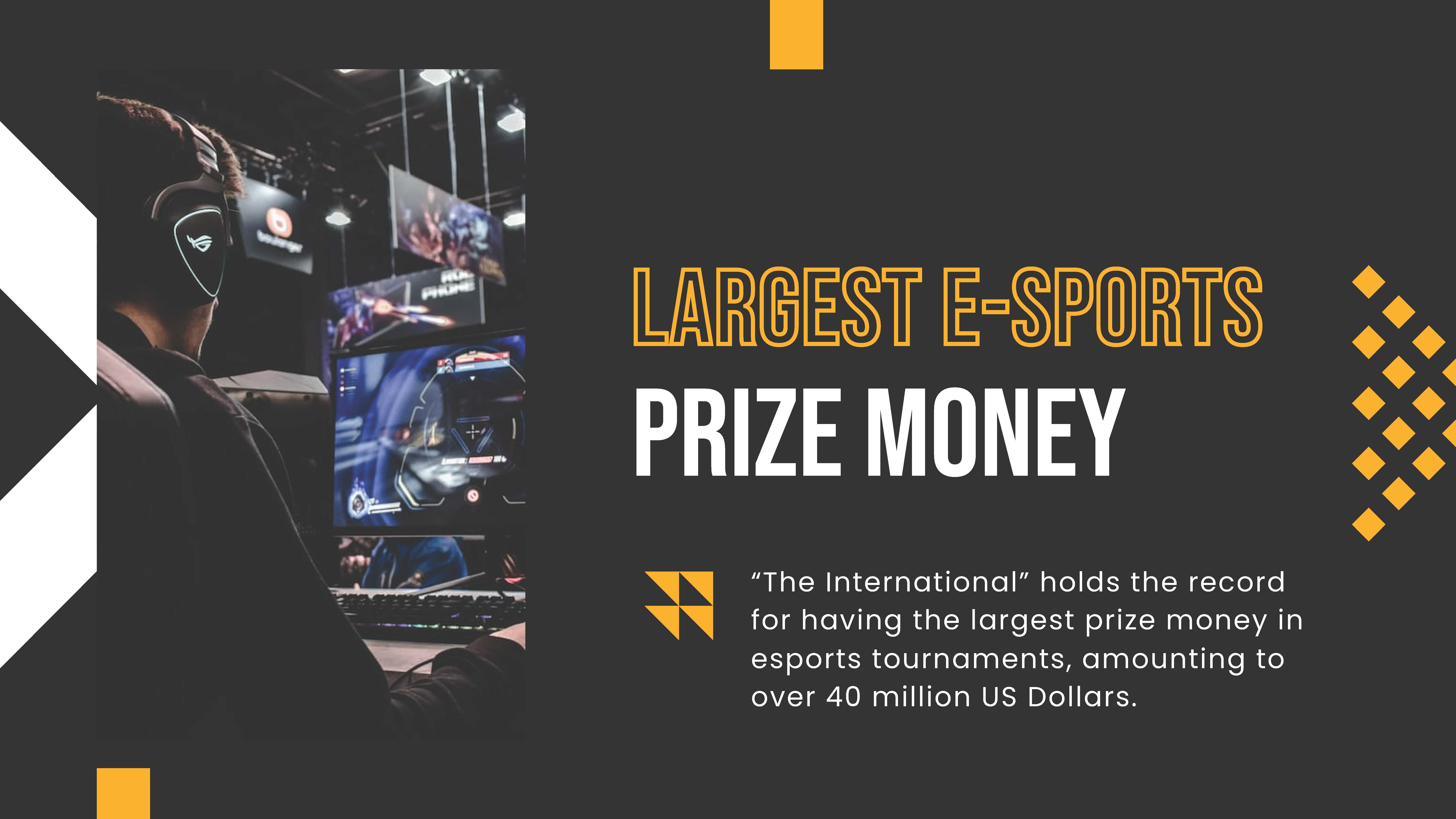Free Esport Gaming Presentation Template to Edit Online