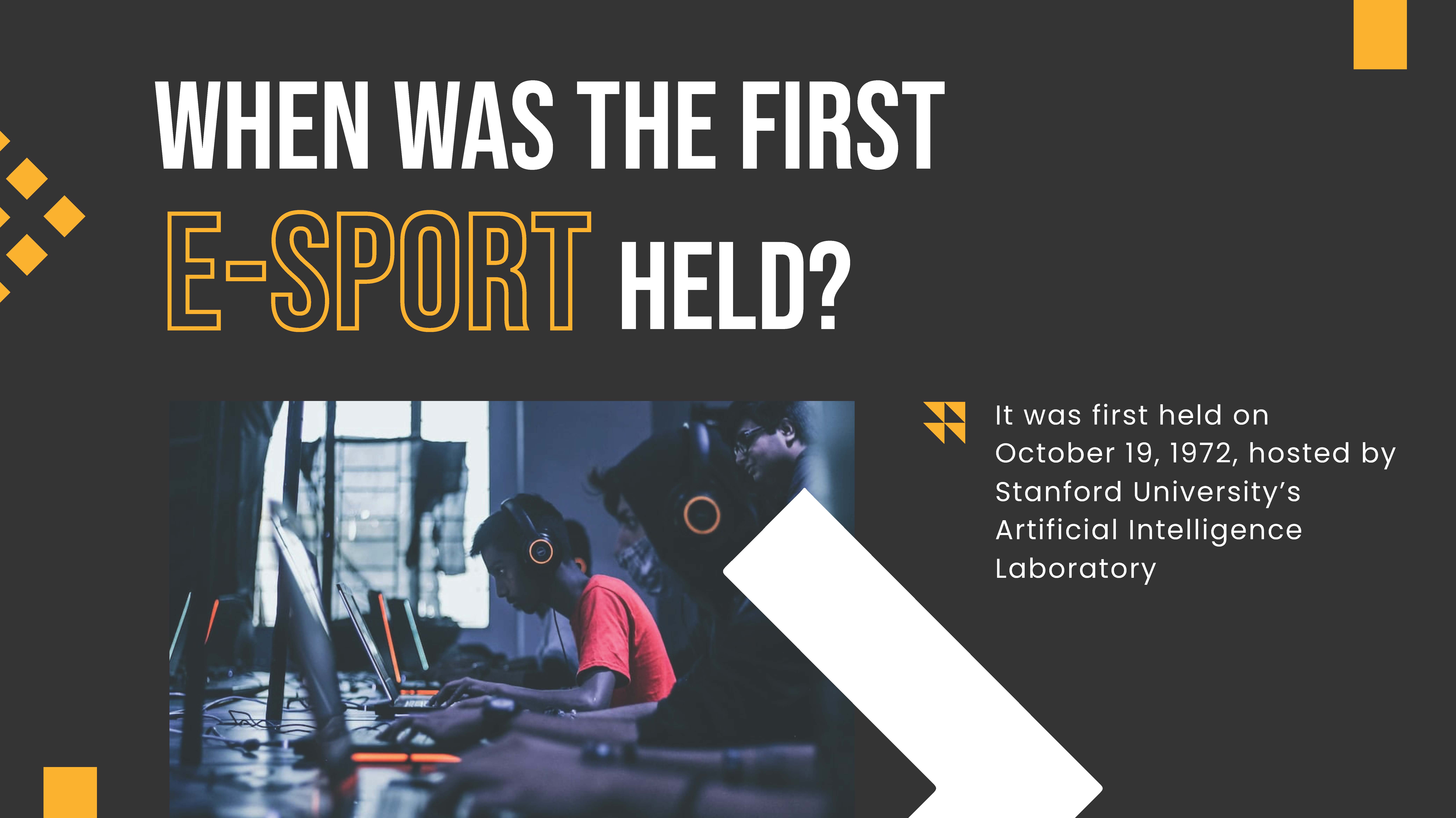 Free Esport Gaming Presentation Template to Edit Online