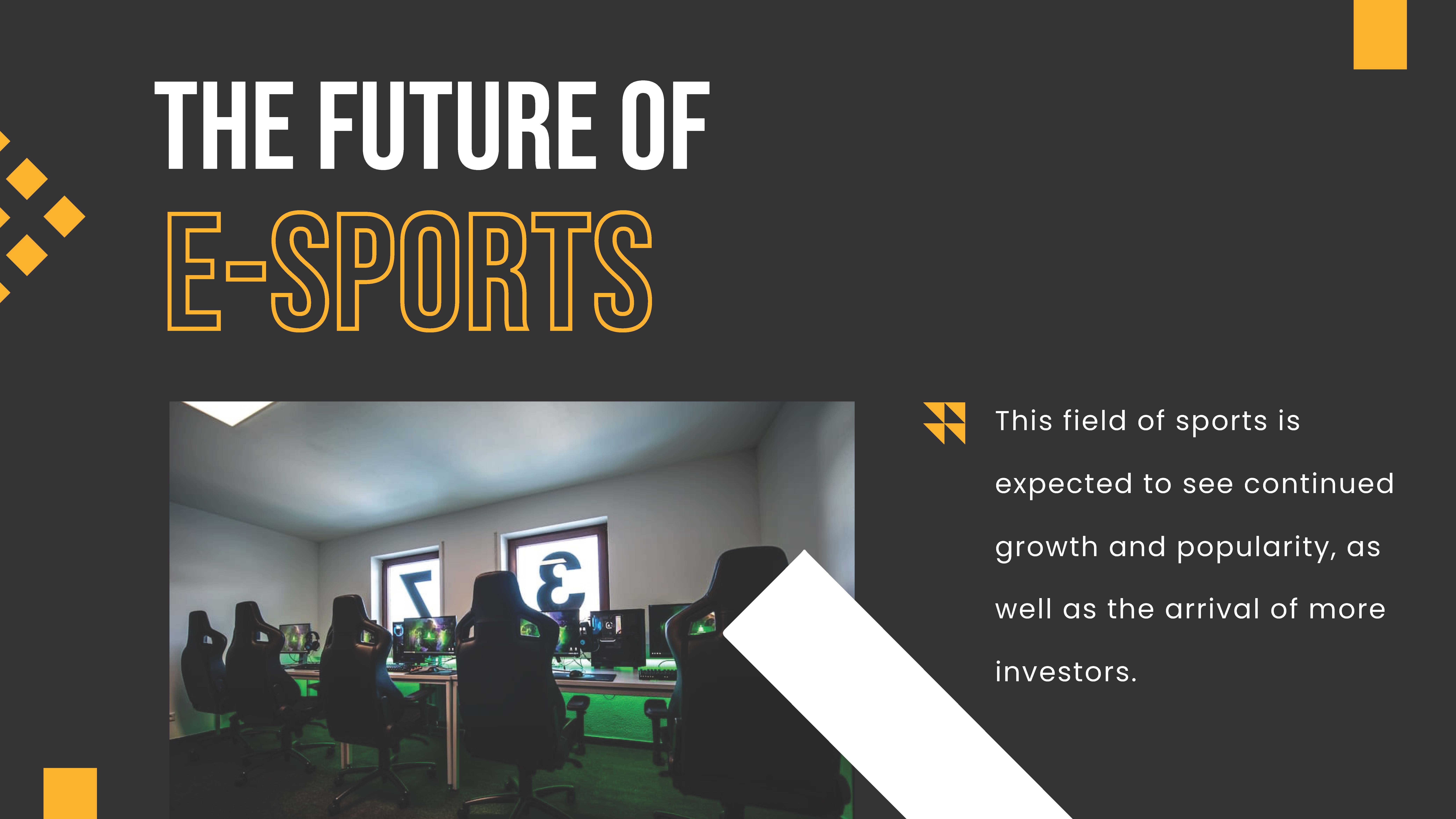 Free Esport Gaming Presentation Template to Edit Online