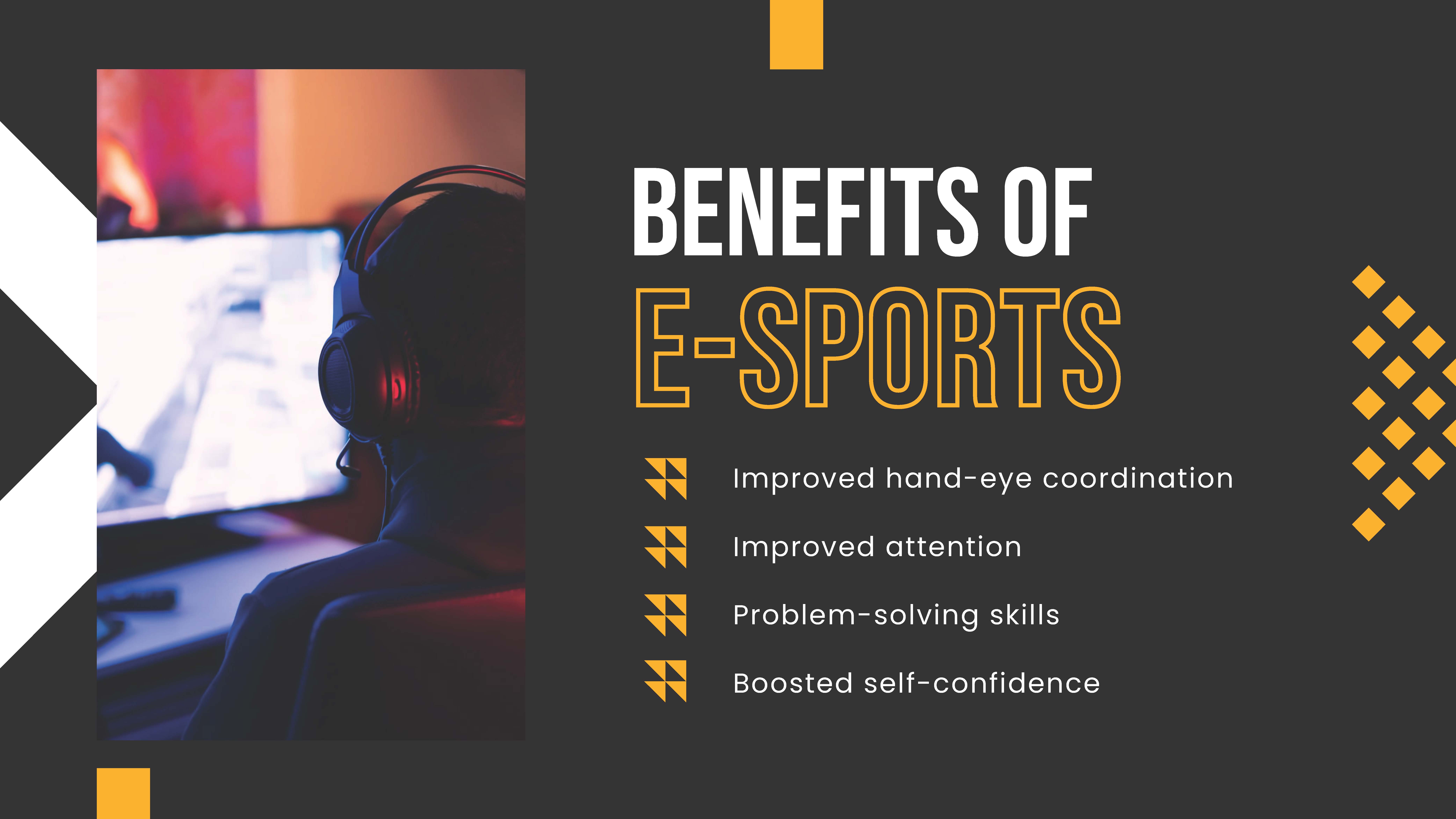 Free Esport Gaming Presentation Template to Edit Online