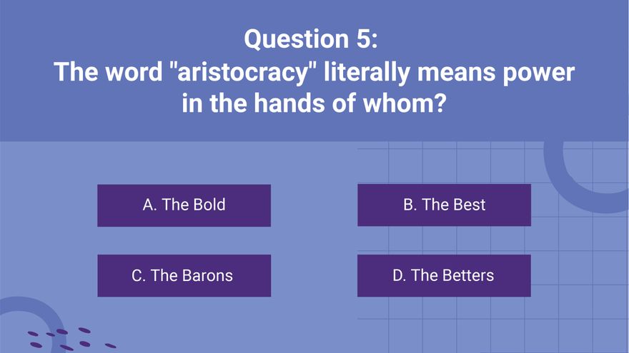 Free Trivia Game Fun Presentation Template to Edit Online