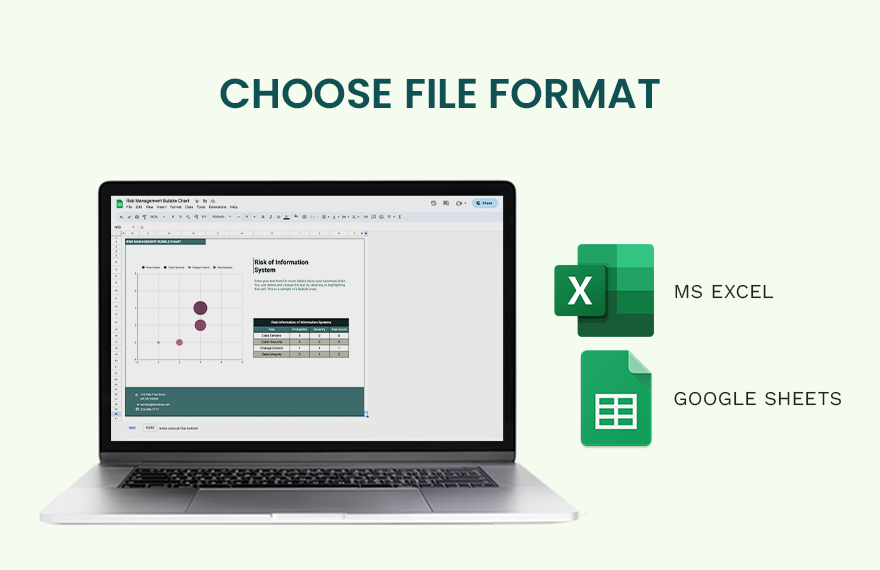 Free Risk Management Bubble Chart - Google Sheets, Excel | Template.net