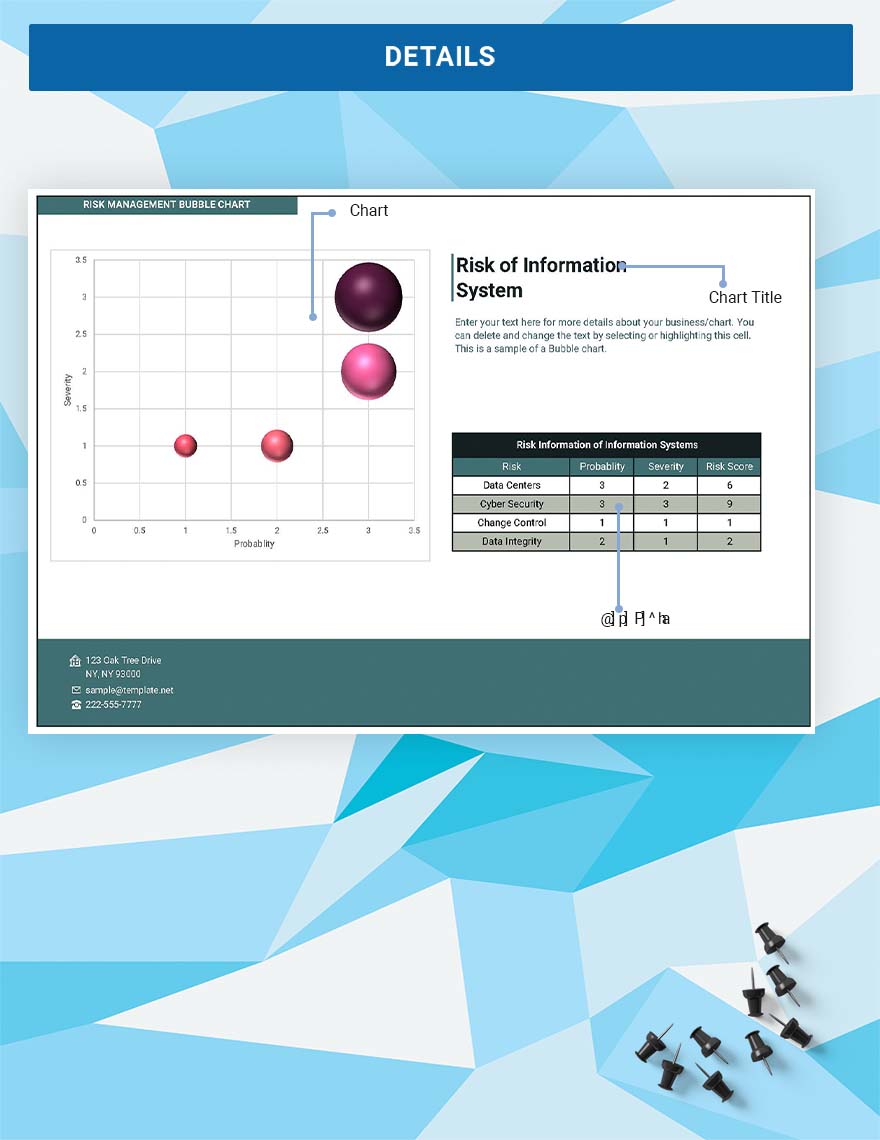 Free Risk Management Bubble Chart - Google Sheets, Excel | Template.net