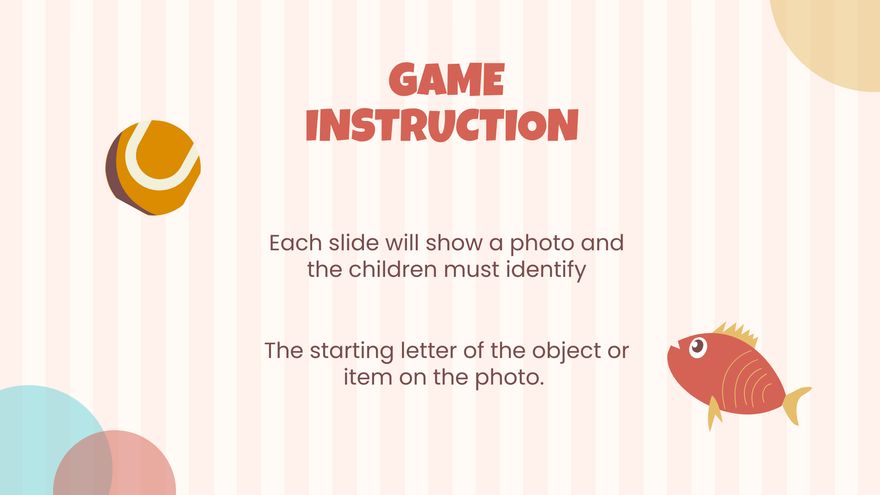 Free Alphabet Game Educational Presentation Template to Edit Online Free Alphabet Game Educational Presentation Template to Edit Online