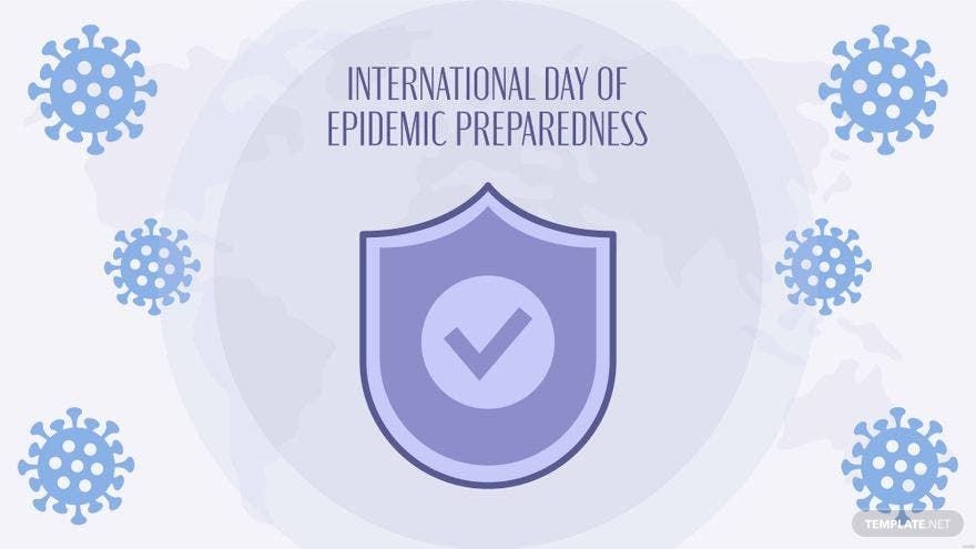 International Day of Epidemic Preparedness Design Background