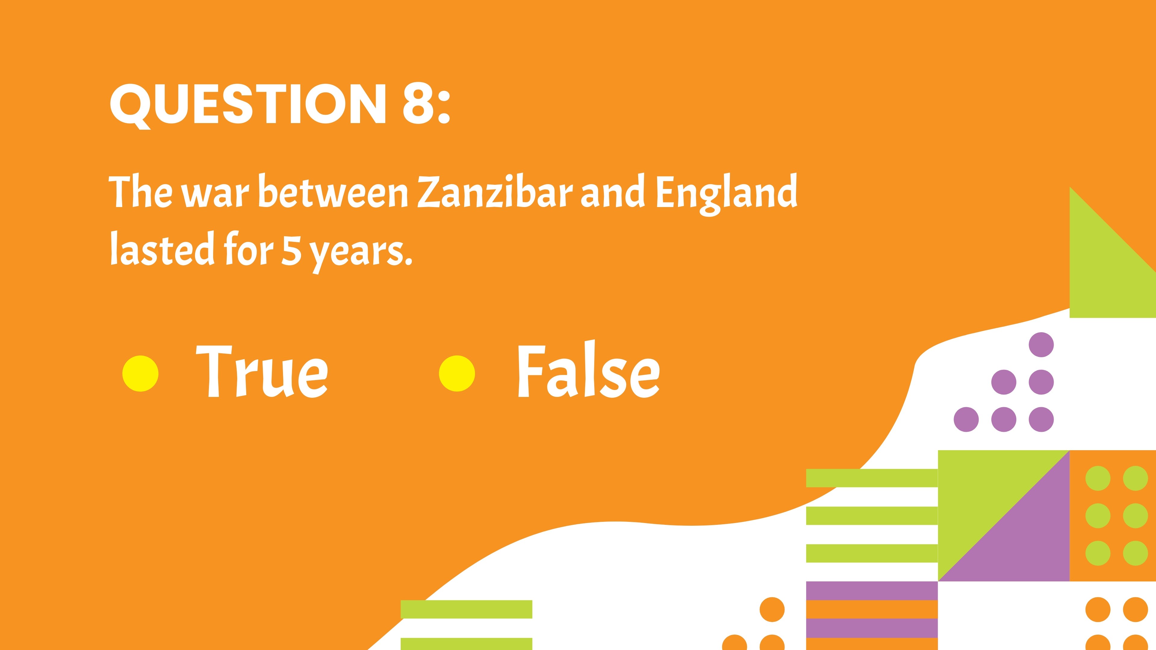 Free Quiz Game Presentation Template to Edit Online