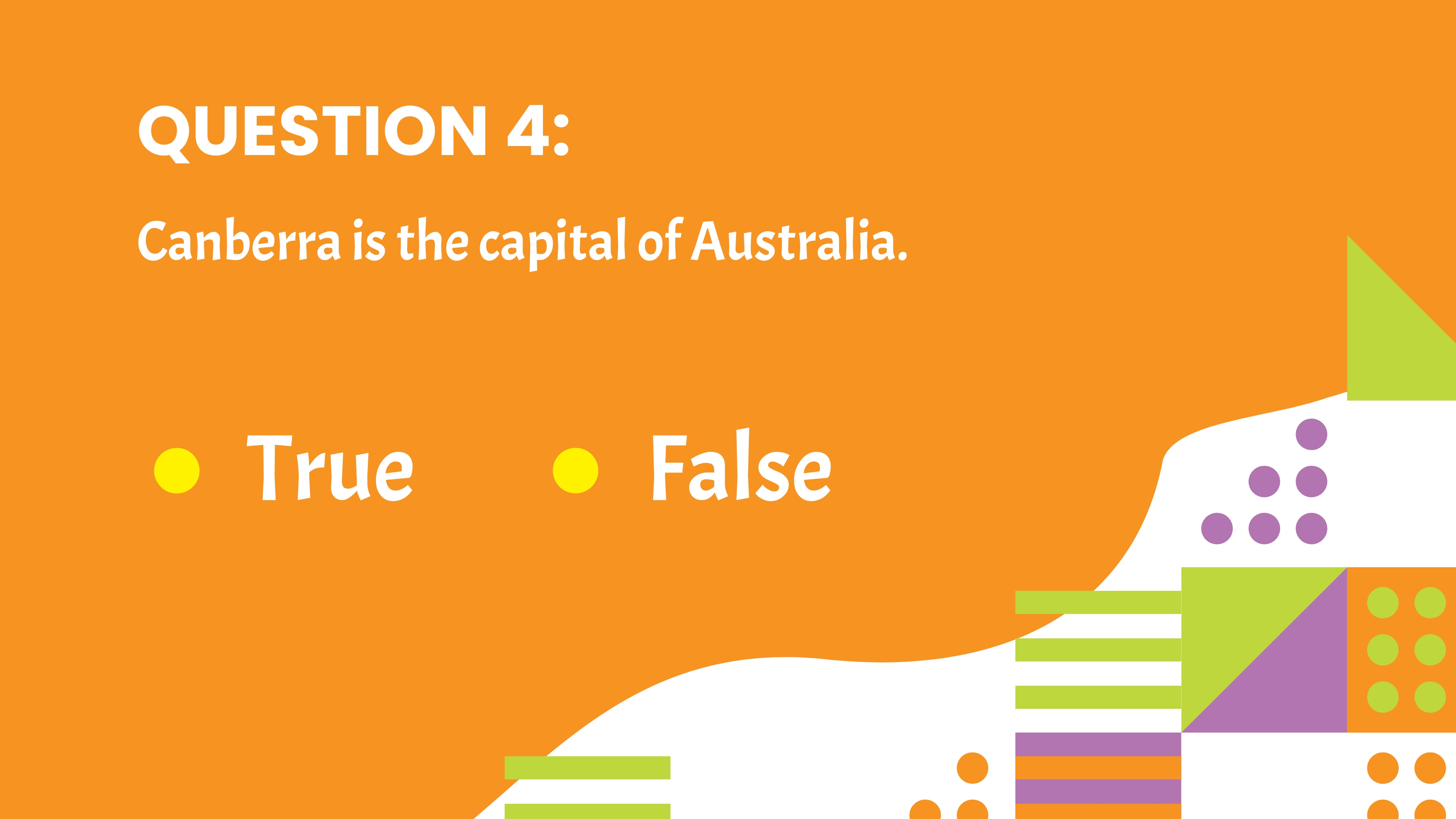 Free Quiz Game Presentation Template to Edit Online