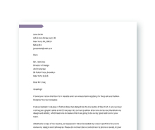 sample fashion cover letters