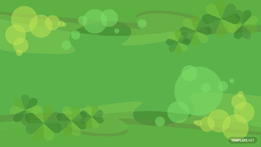 St. Patrick's Day Abstract Background