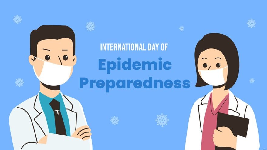 High Resolution International Day of Epidemic Preparedness Background
