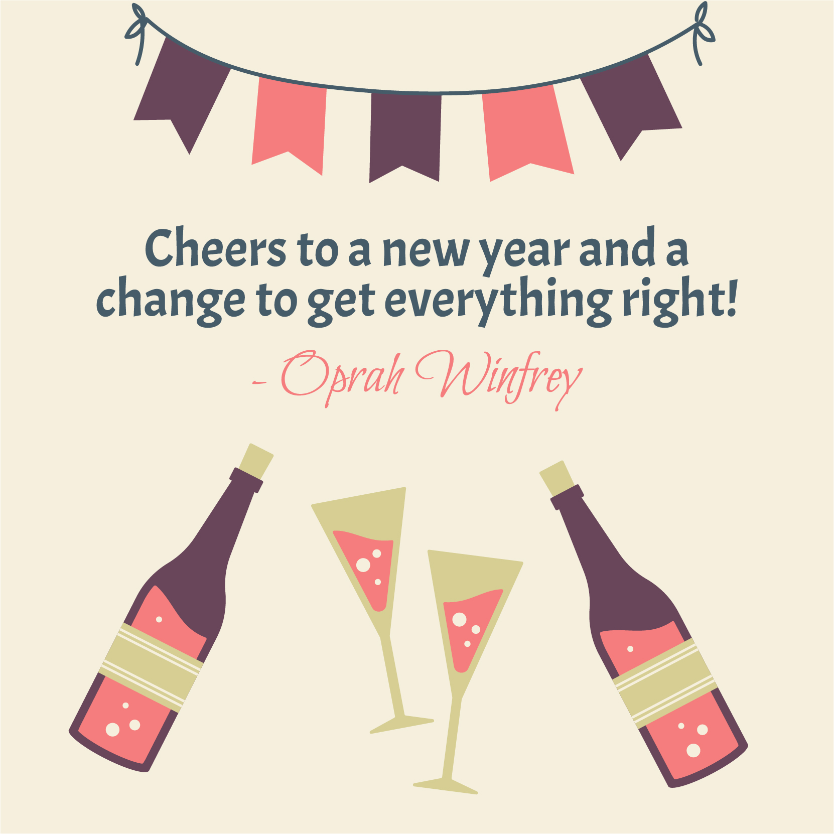 Free Orthodox New Year Quote Vector