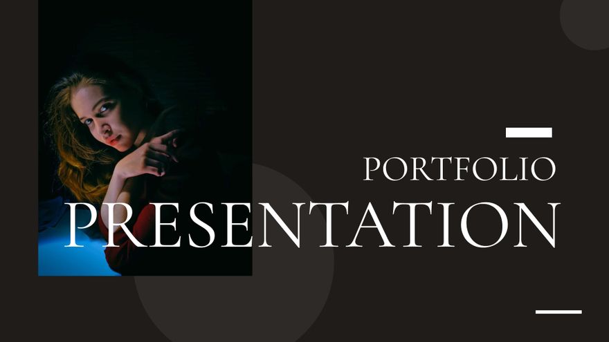 Free Portfolio Presentation Template to Edit Online Free Portfolio Presentation Template to Edit Online
